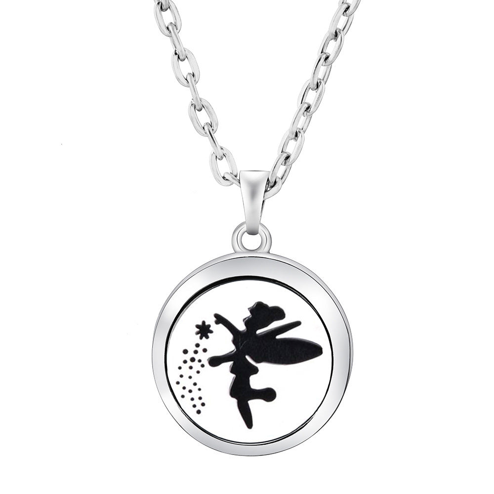Collier Diffuseur Rond — Arbre de Vie & 9 Motifs