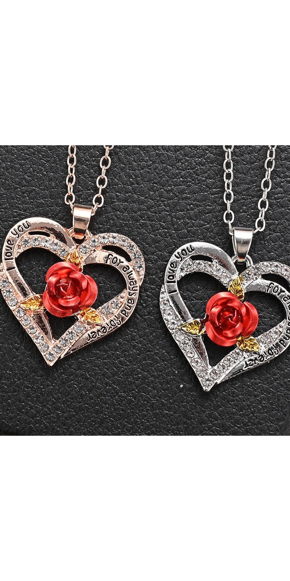 Women's Fashion Love Rose Necklace