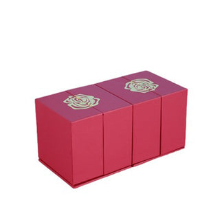 精致的k-arole™️ 复古风格红色天鹅绒首饰盒