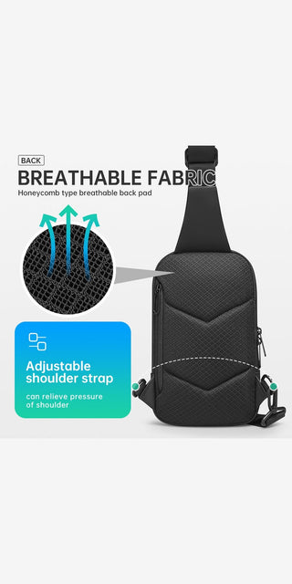 Stilvolle vielseitige Brusttasche für moderne Mobilität