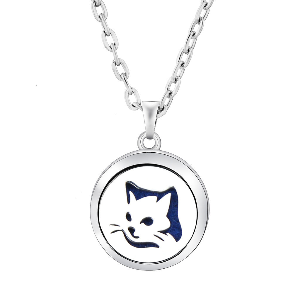 Collier Diffuseur Rond — Arbre de Vie & 9 Motifs