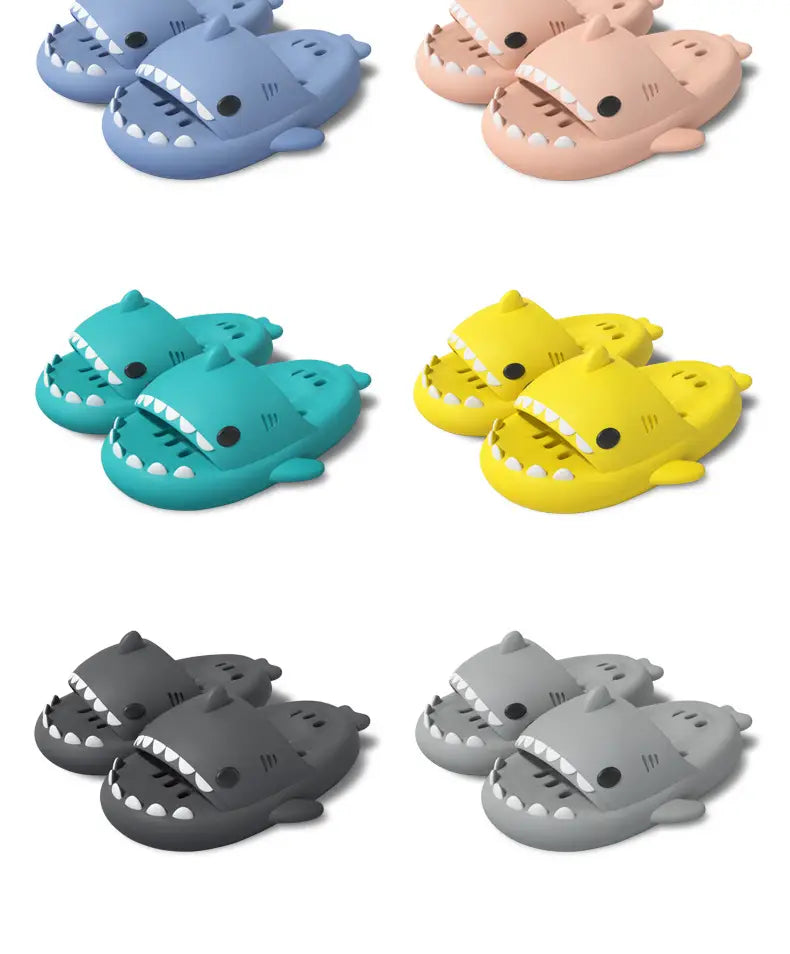 Shark Design Slippers Image 7