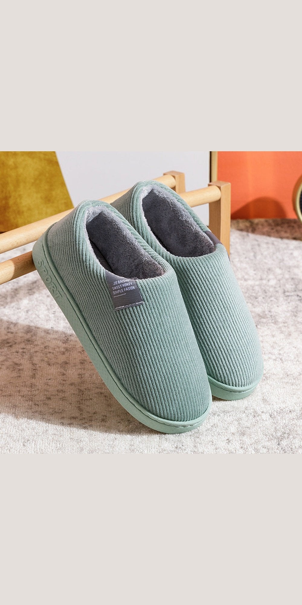 Cozy House Shoes Fuzzy Fluffy Bedroom Slippers Women Winter Warm Shoes