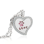 Collier Diffuseur d’Huiles Essentielles Cœur – Bien-Être Nomade | K-AROLE