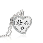Collier Diffuseur d’Huiles Essentielles Cœur – Bien-Être Nomade | K-AROLE