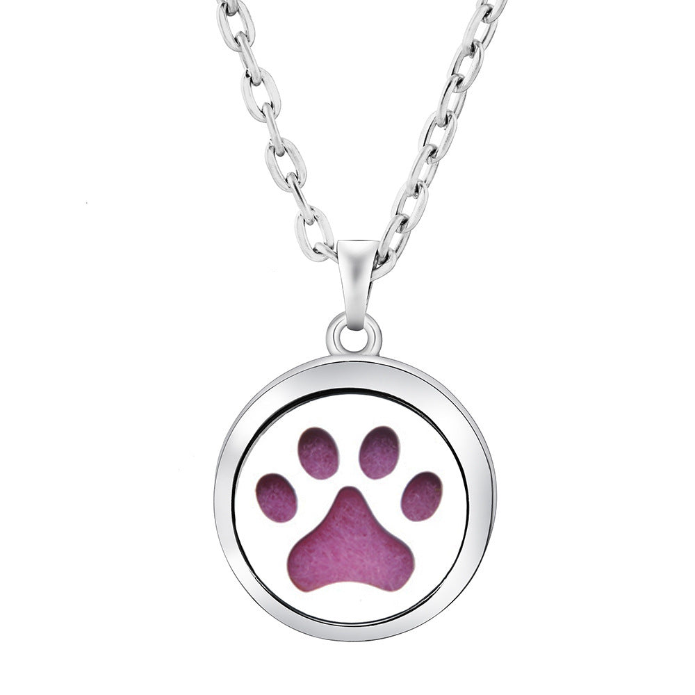 Collier Diffuseur Rond — Arbre de Vie & 9 Motifs