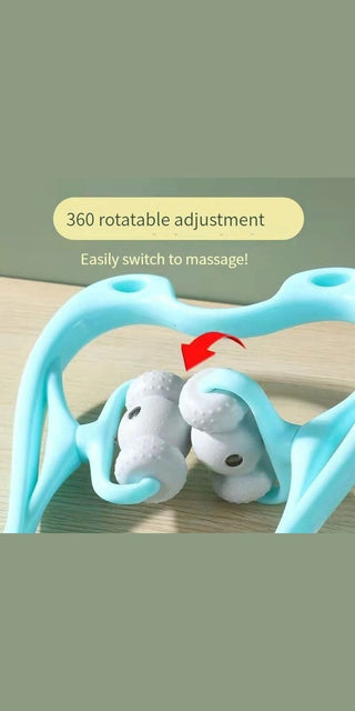 K-AROLE™️ 360° Neck Massager for Deep Tissue Relief with 96 Pressure Points