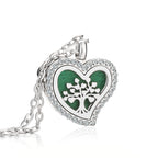 Collier Diffuseur d’Huiles Essentielles Cœur – Bien-Être Nomade | K-AROLE