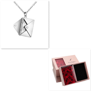 K-AROLE™Elegante Origami-Papier-Anhänger-Halskette für Frauen-Minimalist isches geometrisches Schmuck geschenk