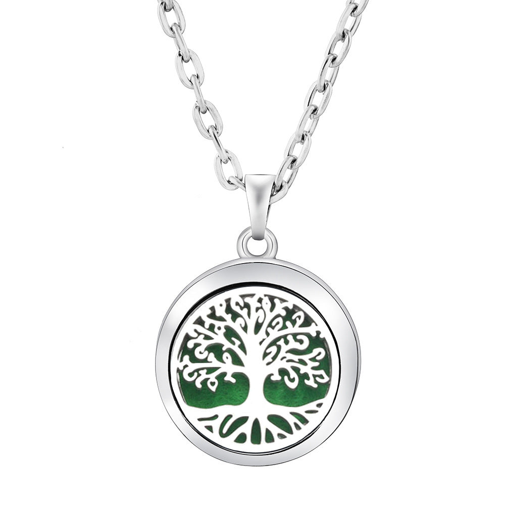 Collier Parfumé – Diffuseur d'Huiles Essentielles de Parfum Élégant