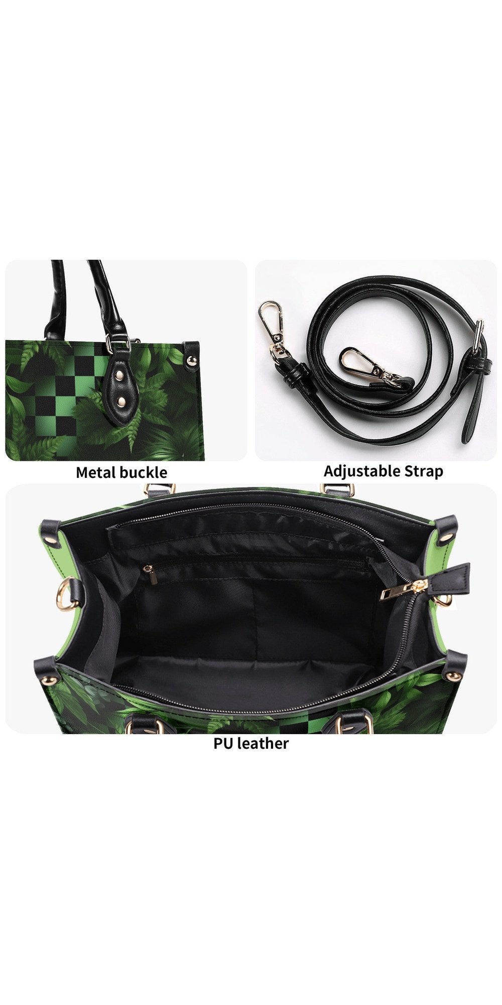 Copy of Multiple Sizes Upgraded Luxury Women PU Leather Handbag