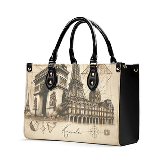 KAROLE®️ Elegant London Skyline Tote Bag - Handbag