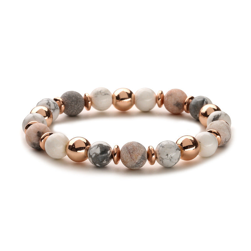 Bracelet d'aromathérapie en pierre naturelle