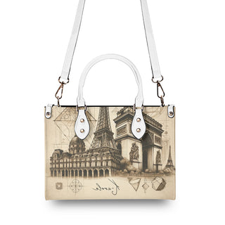 KAROLE®️ Elegant London Skyline Tote Bag - Handbag