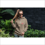 OPTIMIZE_BACKUP_PRODUCT_Hoodie, sweatshirt, hooded  K-AROLE Pull marron Glacy