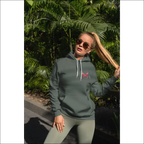 OPTIMIZE_BACKUP_PRODUCT_Hoodie, sweatshirt, hooded  K-AROLE pull vert tendresse