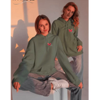 OPTIMIZE_BACKUP_PRODUCT_Hoodie, sweatshirt, hooded  K-AROLE pull vert tendresse