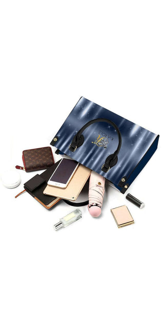 Elegant Blue Handbag Tote: Timeless Accessory for K-AROLE Women's Fashion