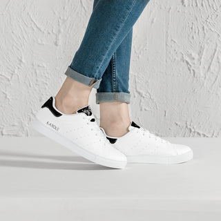 KAROLE®️ Skyline Premium Leather Sneakers: Classic Style