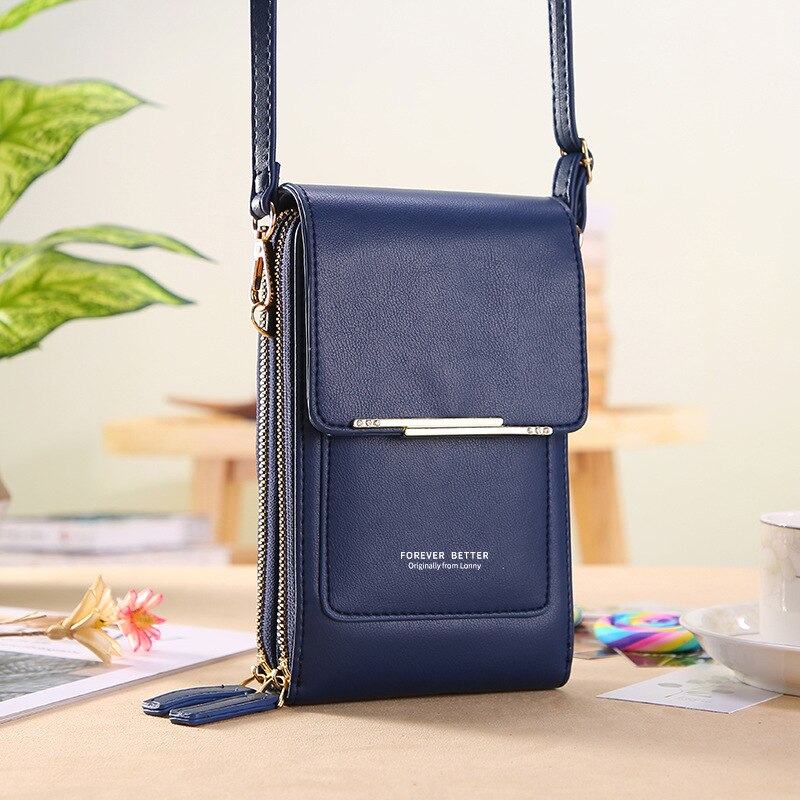 KAROLE®️ Elegant Crossbody Leather Phone Bag - Style Meets