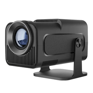 Compact and sleek portable projector with advanced features. Powerful 4K native resolution, dual WiFi 6, and Bluetooth 5.0 connectivity. Ideal for cinema-like home entertainment or outdoor movie nights.