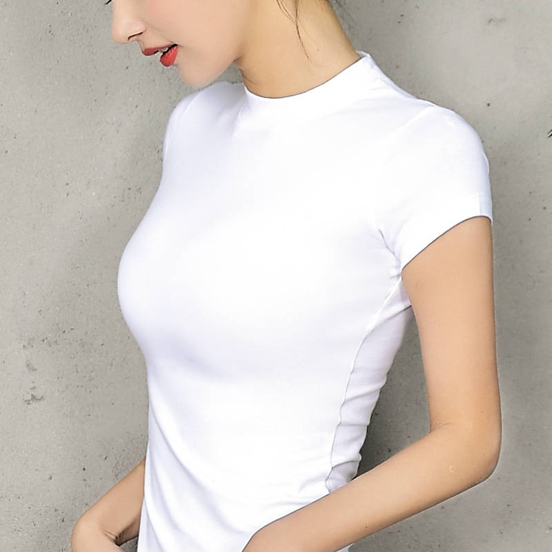 K-AROLE™️ Women’s Classic White V-Neck T-Shirt