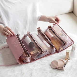 K-AROLE™️ Trendy Transparent Makeup Organizer Travel