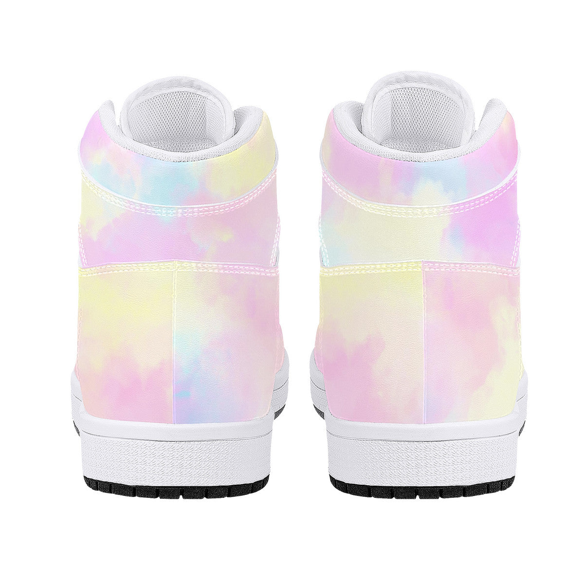 K-AROLE®️ Iridescent High-Top Sneakers: Elevate