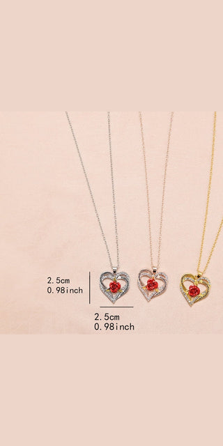 Elegant Heart-Shaped Locket Necklaces: Stylish Women's Fashion Accessories