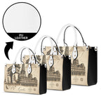 KAROLE®️ Elegant London Skyline Tote Bag - S / Black