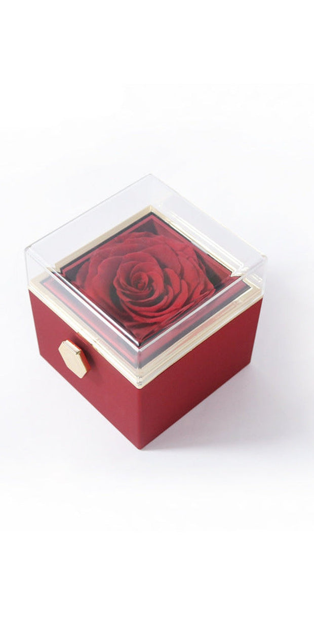 Acrylic Ring Box Valentine’s Day Proposal Confession -