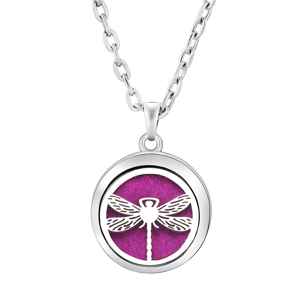 Collier Diffuseur Rond — Arbre de Vie & 9 Motifs