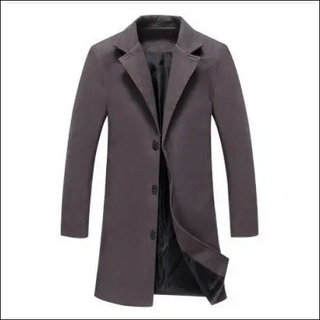 Autumn And Winter New Mens Solid Color Casual Business