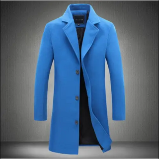 Autumn And Winter New Mens Solid Color Casual Business