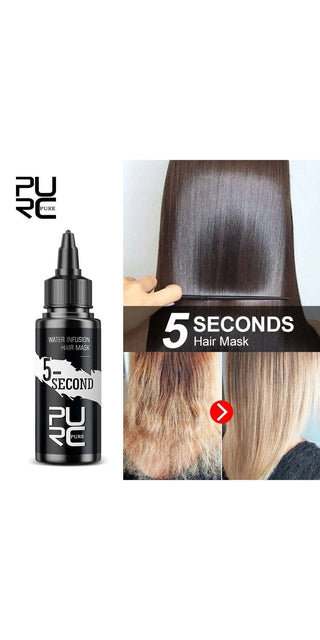 5-Second Keratin Hair Mask - Professional Smoothing Treatment by K-AROLE. Smooth, shiny hair with this nourishing hair care product.