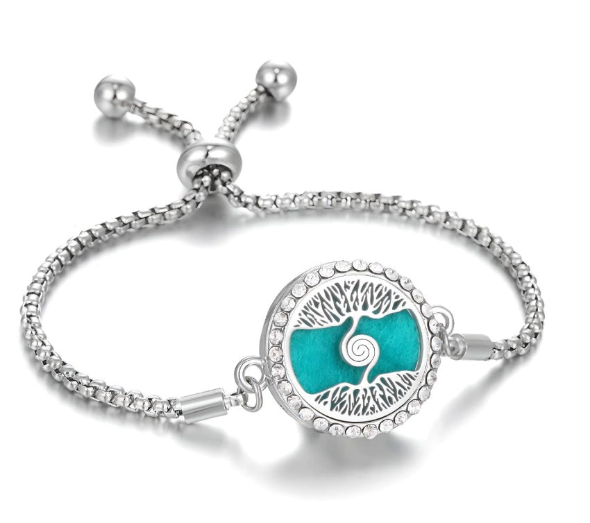 Bracelet diffuseur motif Arbre stylisé