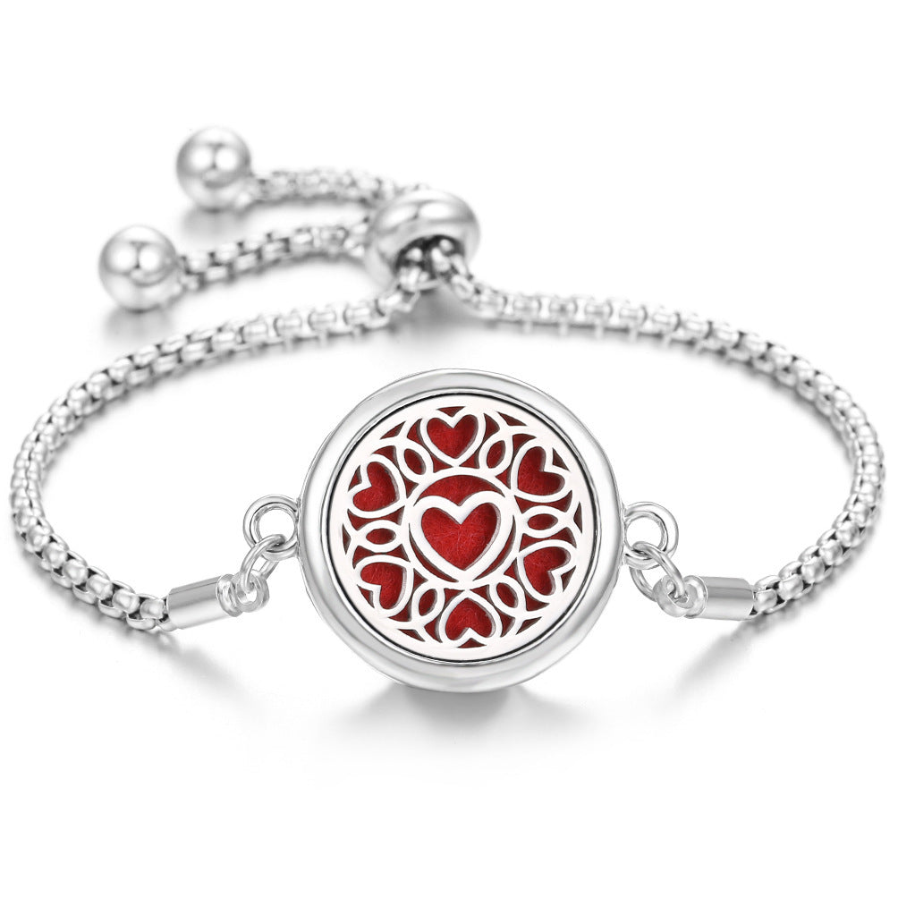 Bracelet diffuseur motif Cœurs