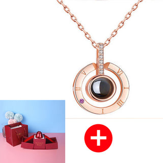 Utsökt K-AROLE™Vintage Style Röd sammet smycken låda