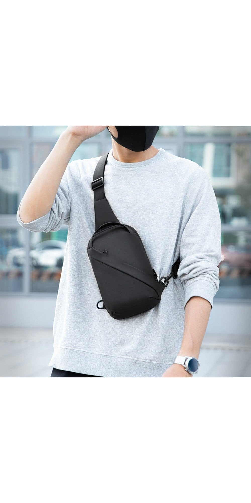 Men's Fashion Personality Casual Sports Shoulder Bag
