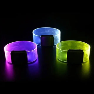 Colorful LED Sound-Activated Party Bracelets