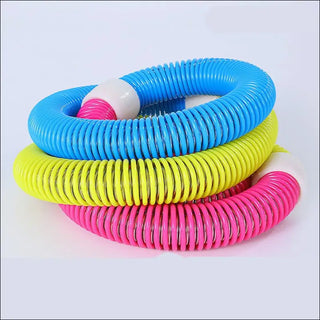 Colorful Resistance Exercise Loop Set - Versatile Fitness Bands for Home Workout - K - AROLE