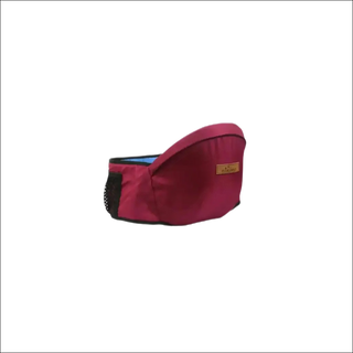 Comfortable Baby Carrier and Stool by K-AROLE - Red wine