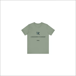 Comfortable Cotton K-arole Lifestyle Logo T-Shirt - Sage / S