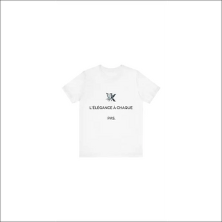 Comfortable Cotton K-arole Lifestyle Logo T-Shirt - White