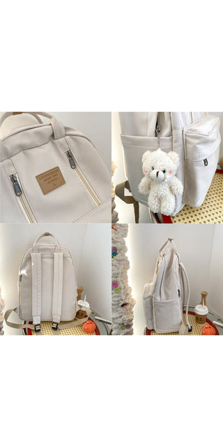 Cool Backpacks School Bag Double Zipper Tote Bags K-AROLE