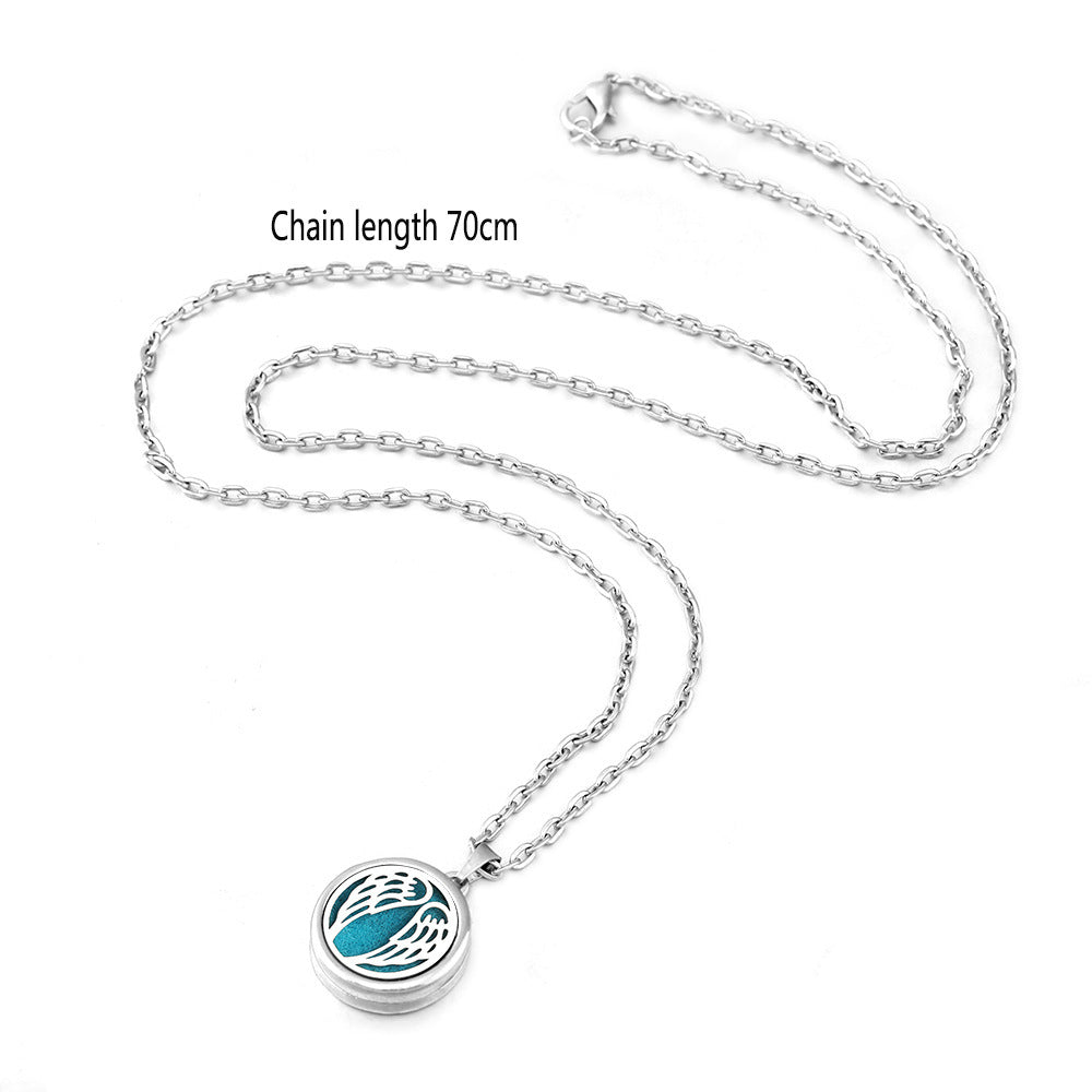 Collier Diffuseur Rond — Arbre de Vie & 9 Motifs