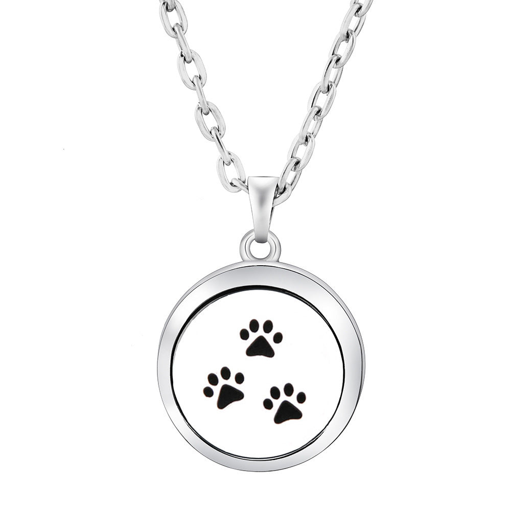 Collier Diffuseur Rond — Arbre de Vie & 9 Motifs