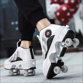 Double Row Pulley K-AROLE™️ Four-Wheel Walking Roller