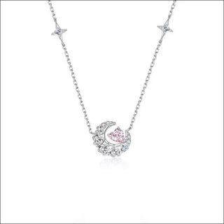 Elegant Diamond Pendant Necklace K-AROLE