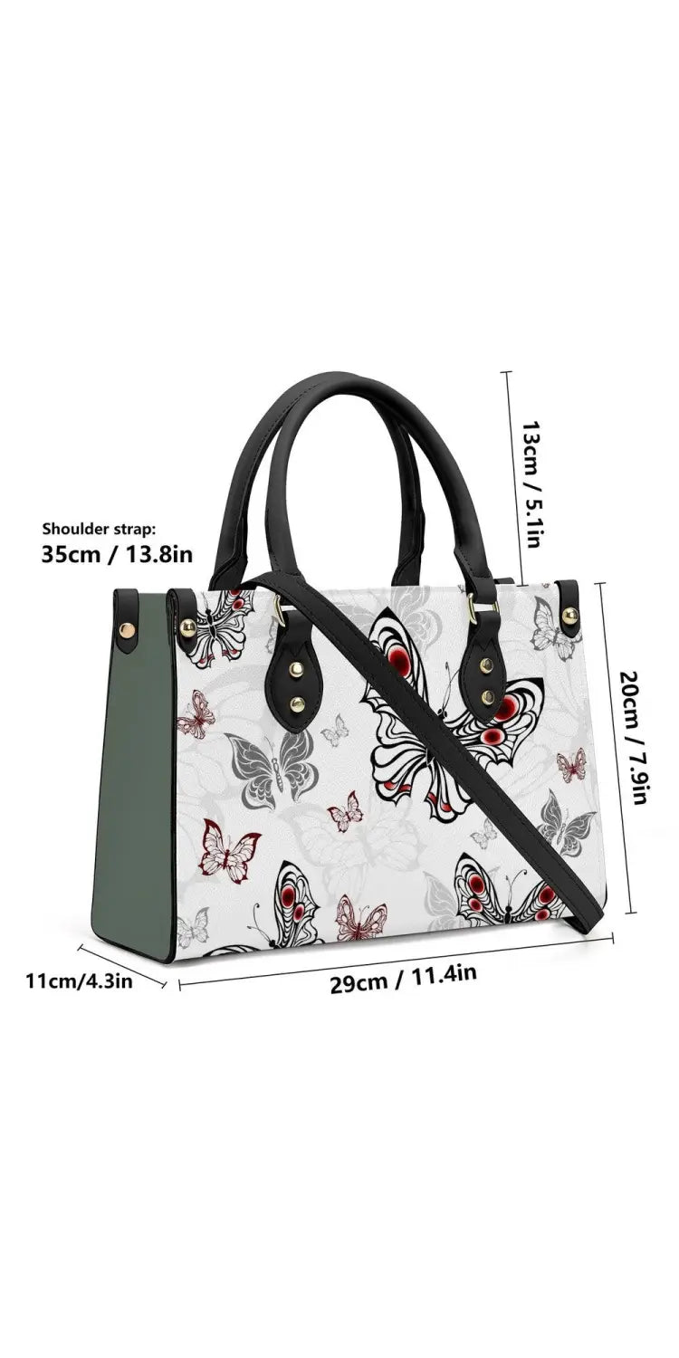 Enchanted Butterfly Luxury PU Tote Bag for Women